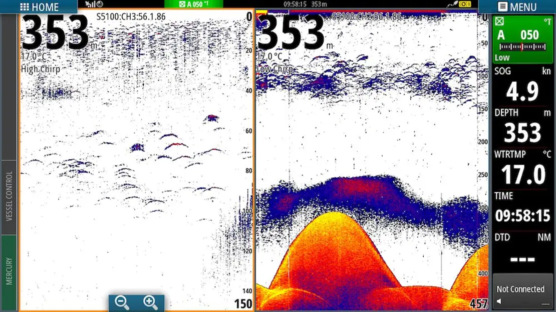 Simrad S5100 Sounder with CHIRP — 000-13260-001