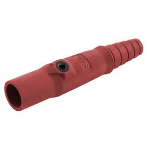 Hubbell HBL15MR receptacle in red