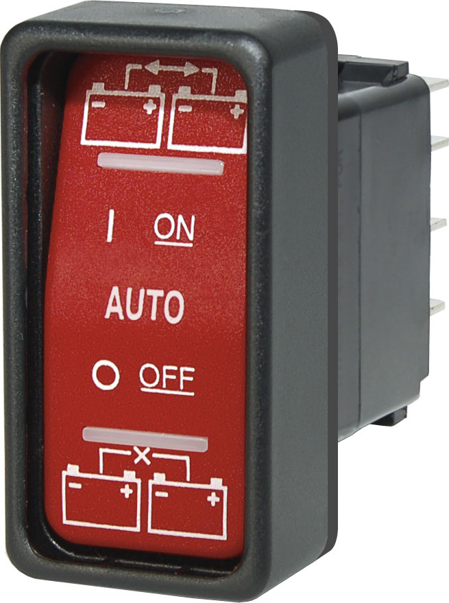 Blue Sea Systems SPDT Remote Control Contura Switch, ON-OFF-ON