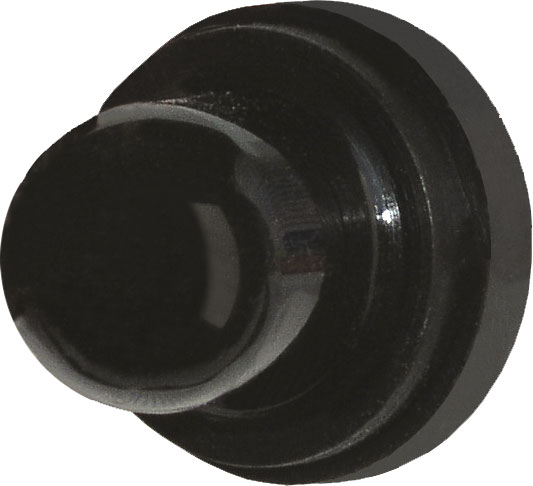 Blue Sea Systems Push Button Reset Only Circuit Breaker Boot - Black