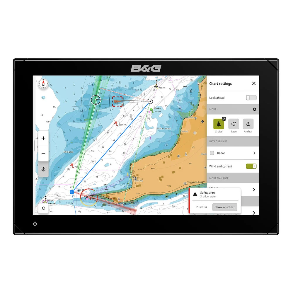 B&G Zeus S 12 Chartplotter with C-MAP cartography