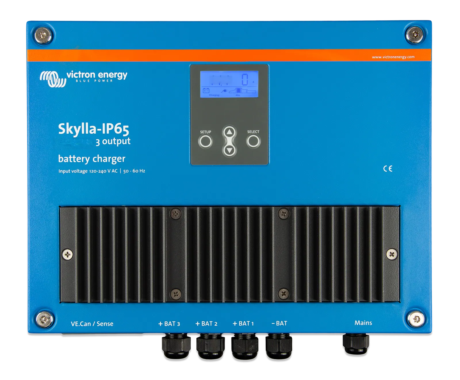 Victron Skylla-IP65 Charger 24 V 35 A - 3 Outputs, 90–265 V AC