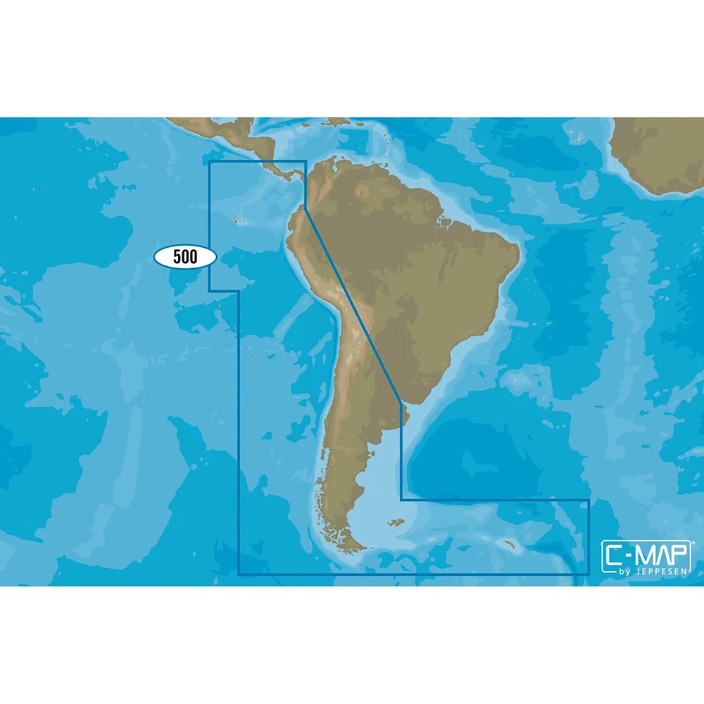 C-MAP 4D SA-D500 Costa Rica to Chile to Falklands — M-SA-D500-MS