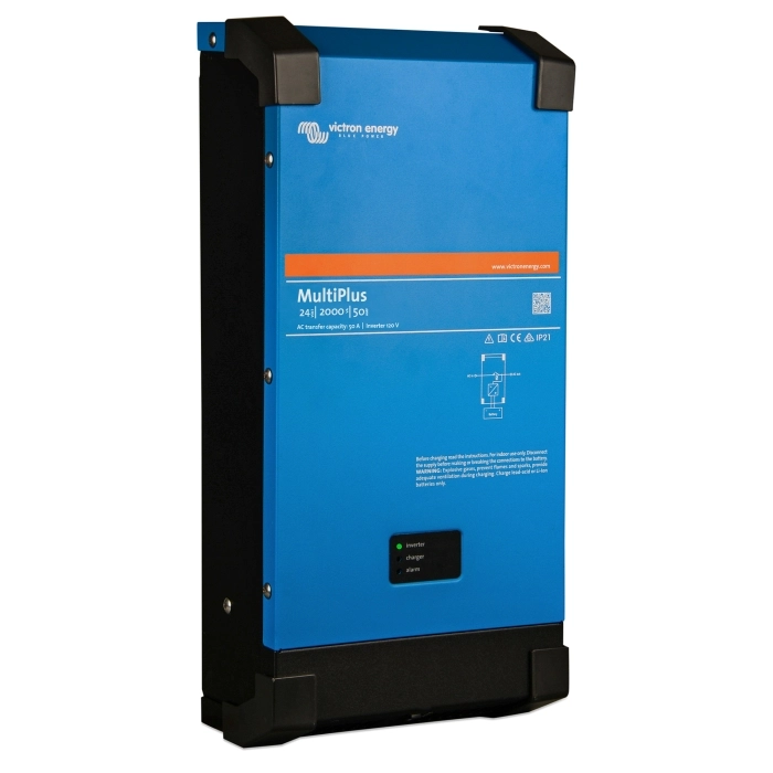 Victron MultiPlus 24/2000 50-50 120 V VE.Bus UL 458 inverter product view