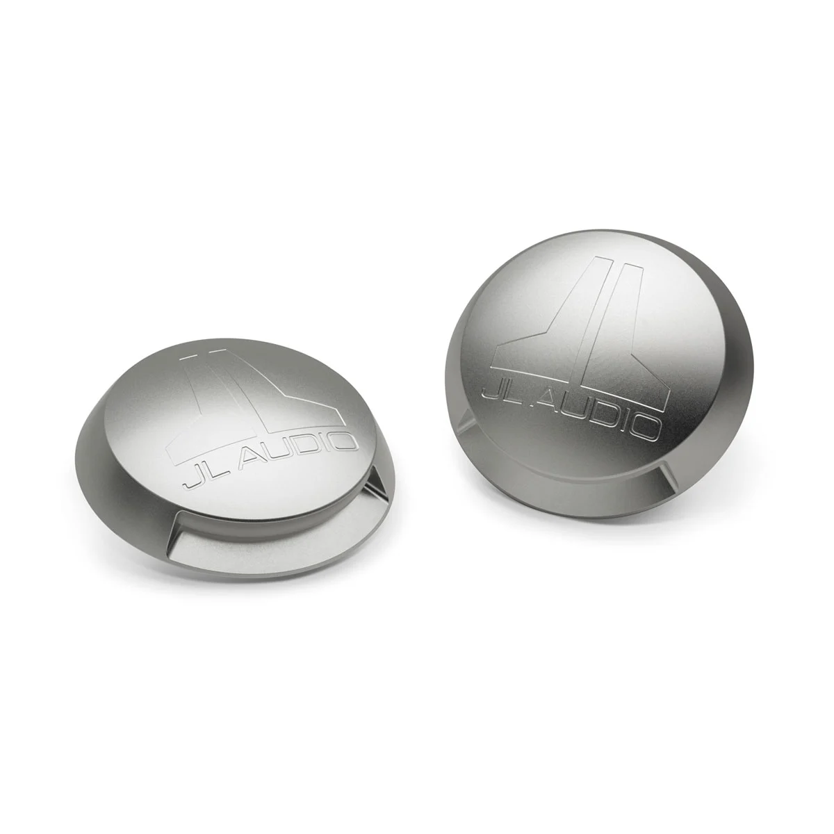 JL Audio enclosed speaker system light caps, For 8.8″ enclosed tower speakers (Pair) (M-LCB-C-W)
