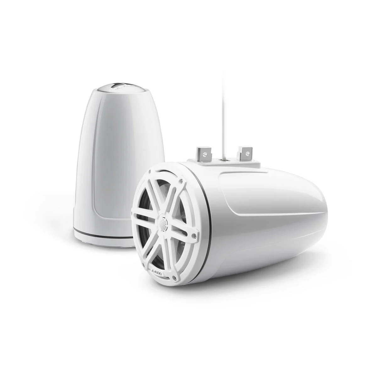 JL Audio M3 Enclosed Tower Speakers, 7.7" with White Sport Grille (M3-770ETXv3-Gw-S-Gw)