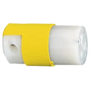 Hubbell HBL53CM69C connector body in yellow