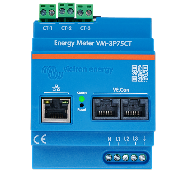 Victron Meter VM-3P75CT Single + 3-PHASE