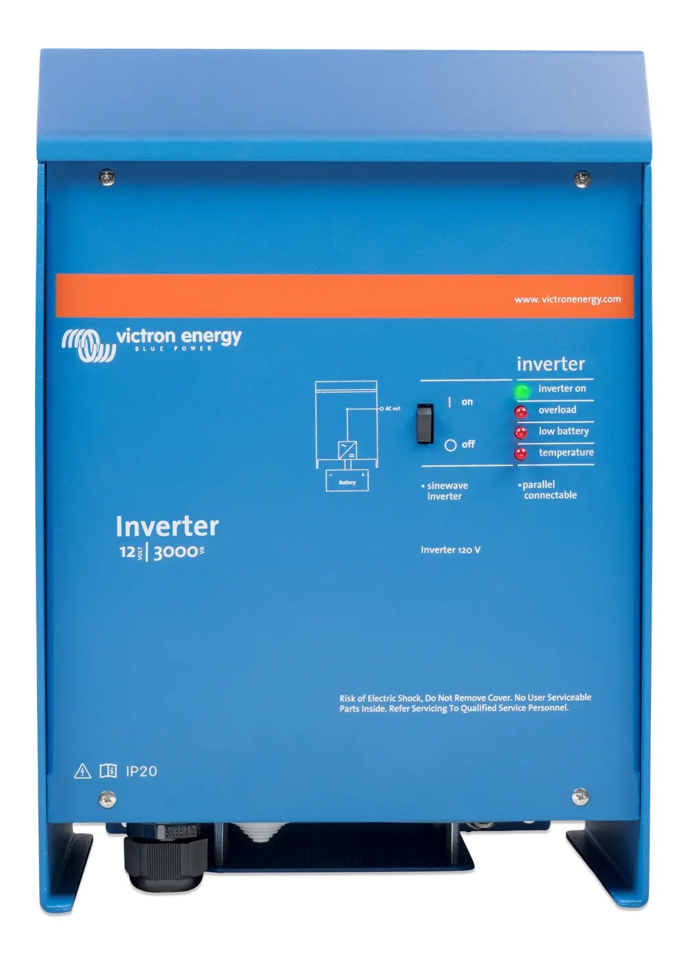 Victron Phoenix Inverter 12 Vdc 3000VA 120 V Ve Bus inverter product view