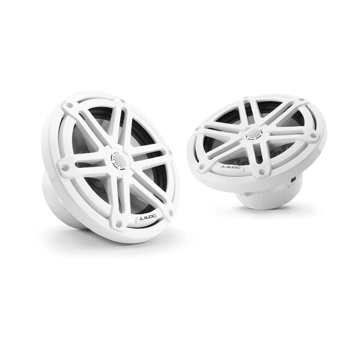 JL Audio M3 Marine Speakers, 7.7"with White Sport Grille (M3-770X-S-Gw)