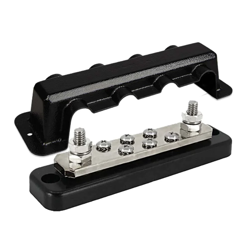 Victron Busbar 250 A 2P with 6 Screws & Cover