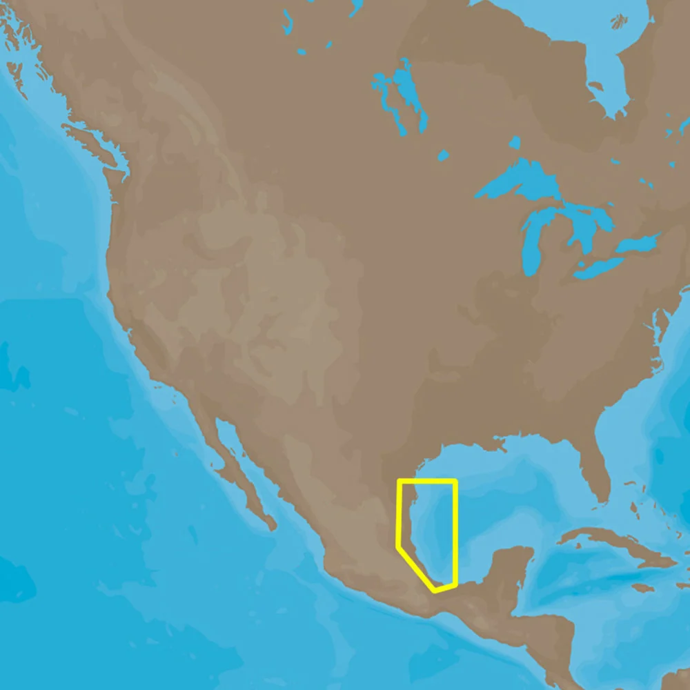 C-MAP 4D NA-D946 Brownsville, TX to Coatzacoalcos, MX — NA-D946