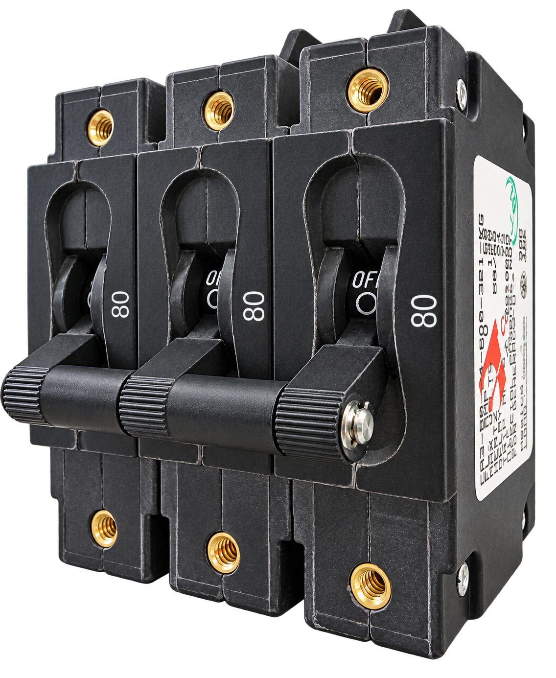Carling C-Series CA3 breaker — CB-CA3-80AMP-UL
