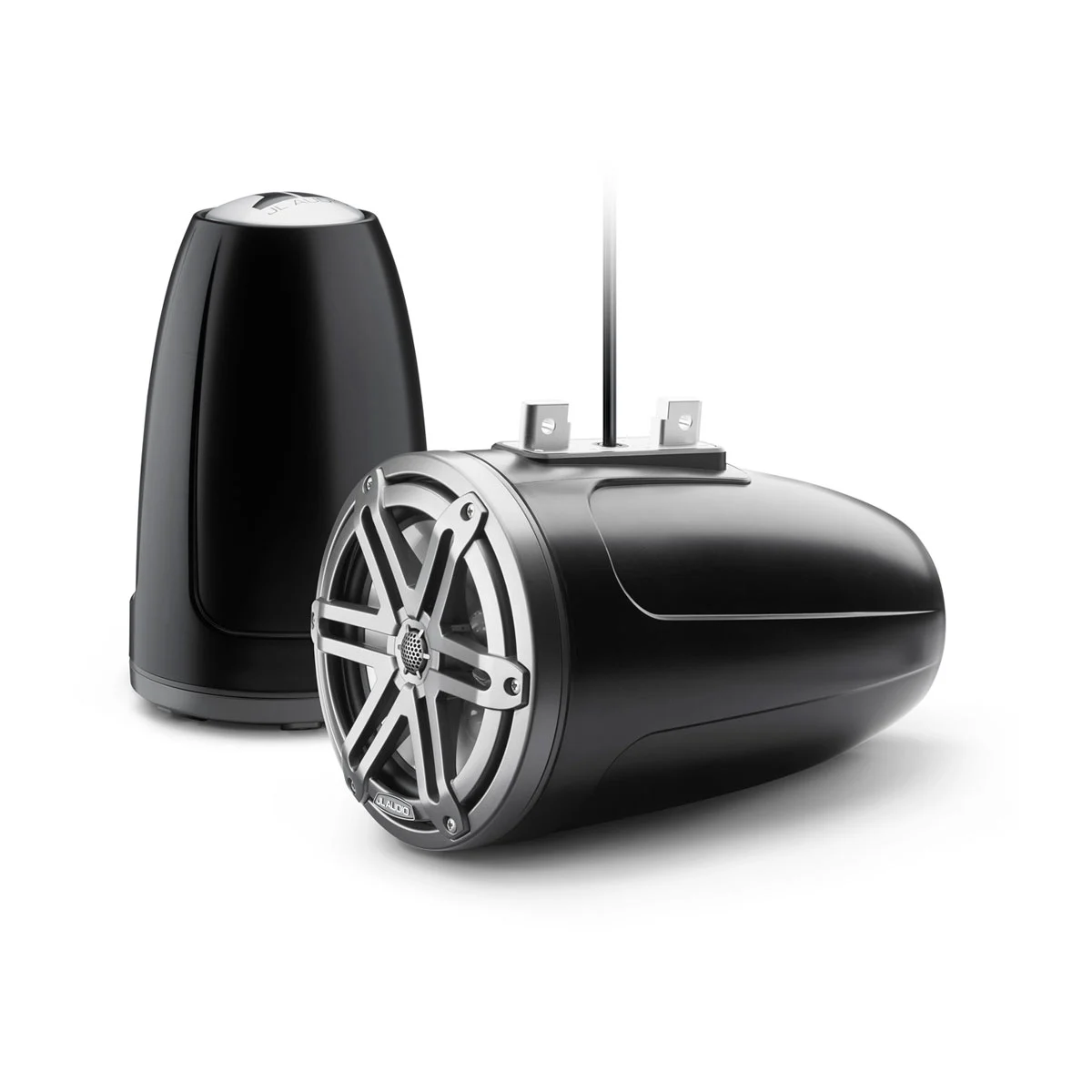 JL Audio M3 Enclosed Tower Speakers, 7.7" with Gray Sport Grille (M3-770ETXv3-Sb-S-Gm)