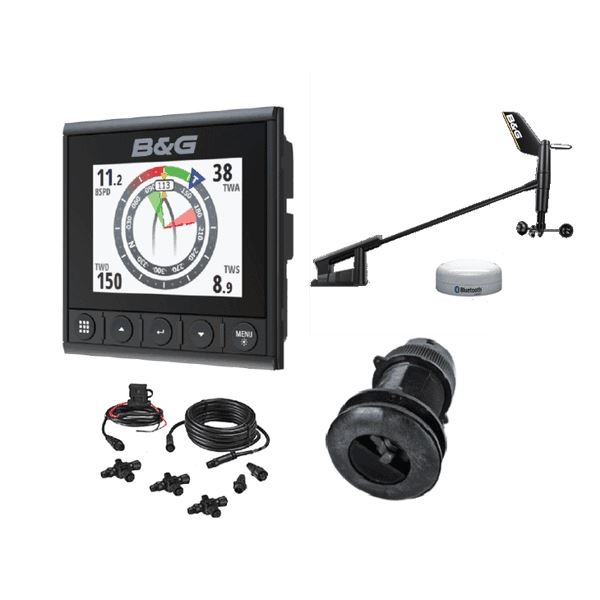 B&G Triton² Speed/Depth/Wireless Wind Pack — 000-14956-002