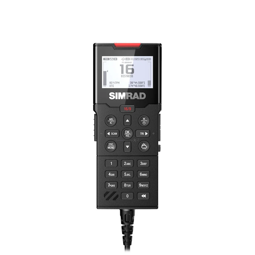 Simrad HS100 Wired Handset — 000-15649-001
