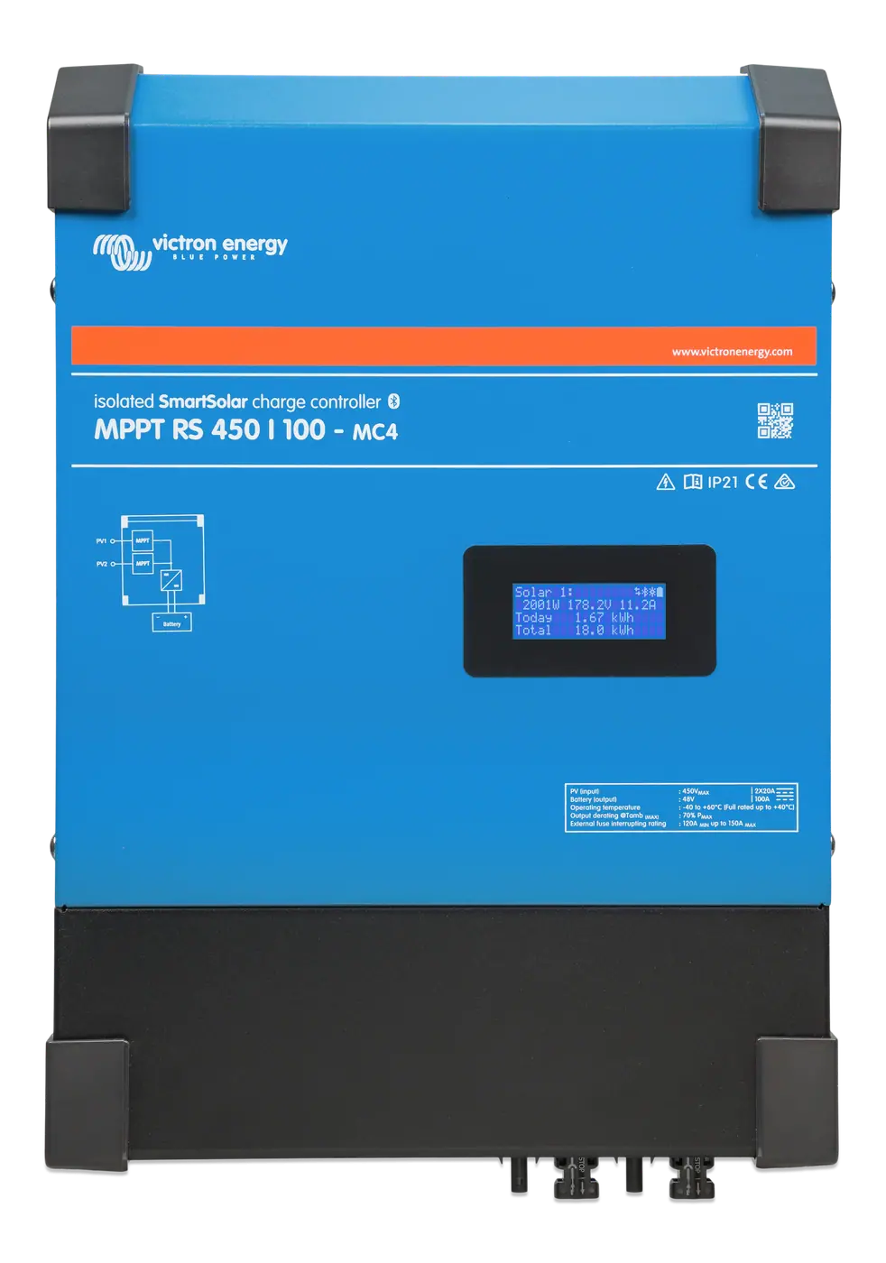 Victron SmartSolar MPPT 450/100 -MC4 VE.Can VE.Direct