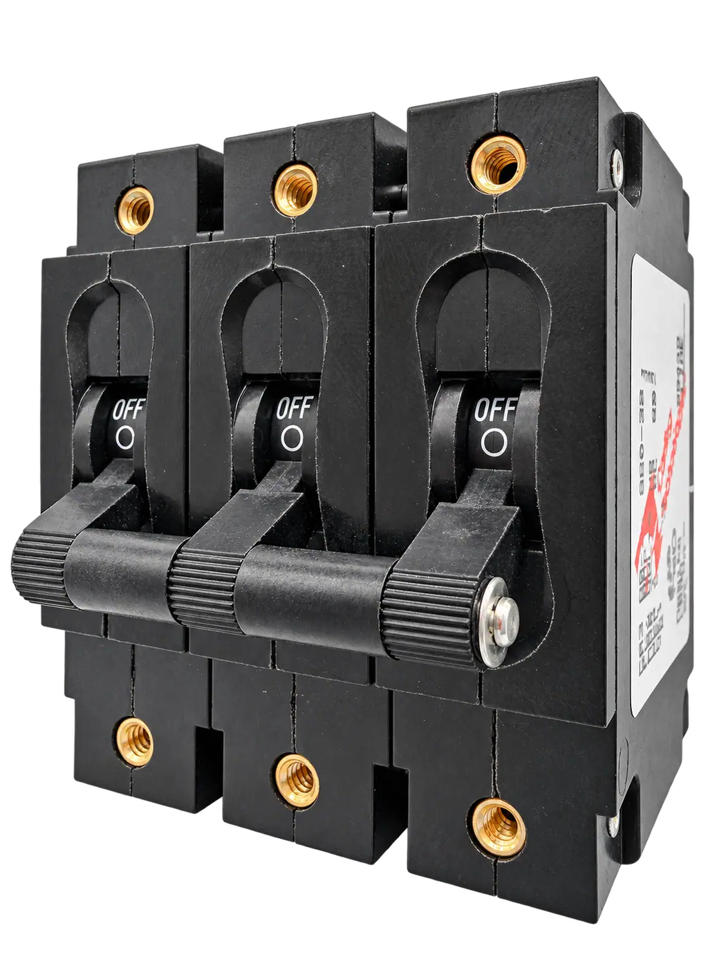 Carling C-Series CA3 15A Triple-Pole Long-Delay High-Inrush Supplementary Circuit Breaker