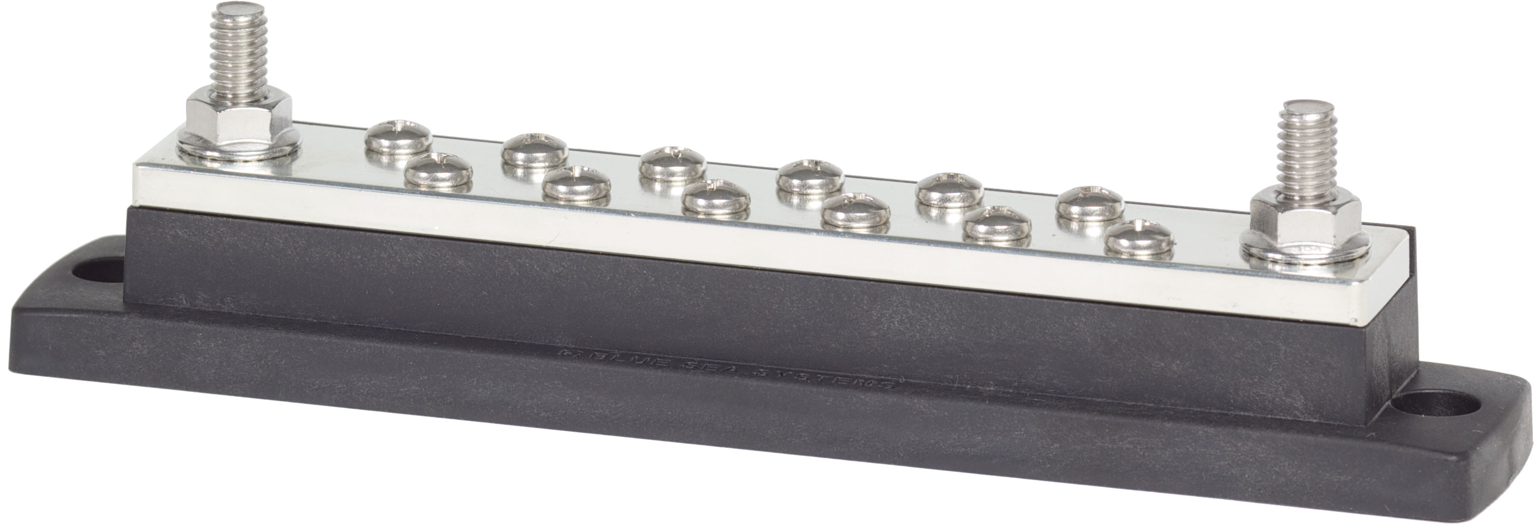Blue Sea Systems MaxiBus 250A BusBar Two 5/16in-18 Studs and Twelve Screws