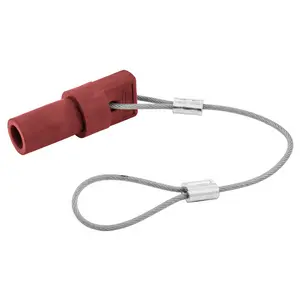 Hubbell HBL15MCAPR male protective cap in red