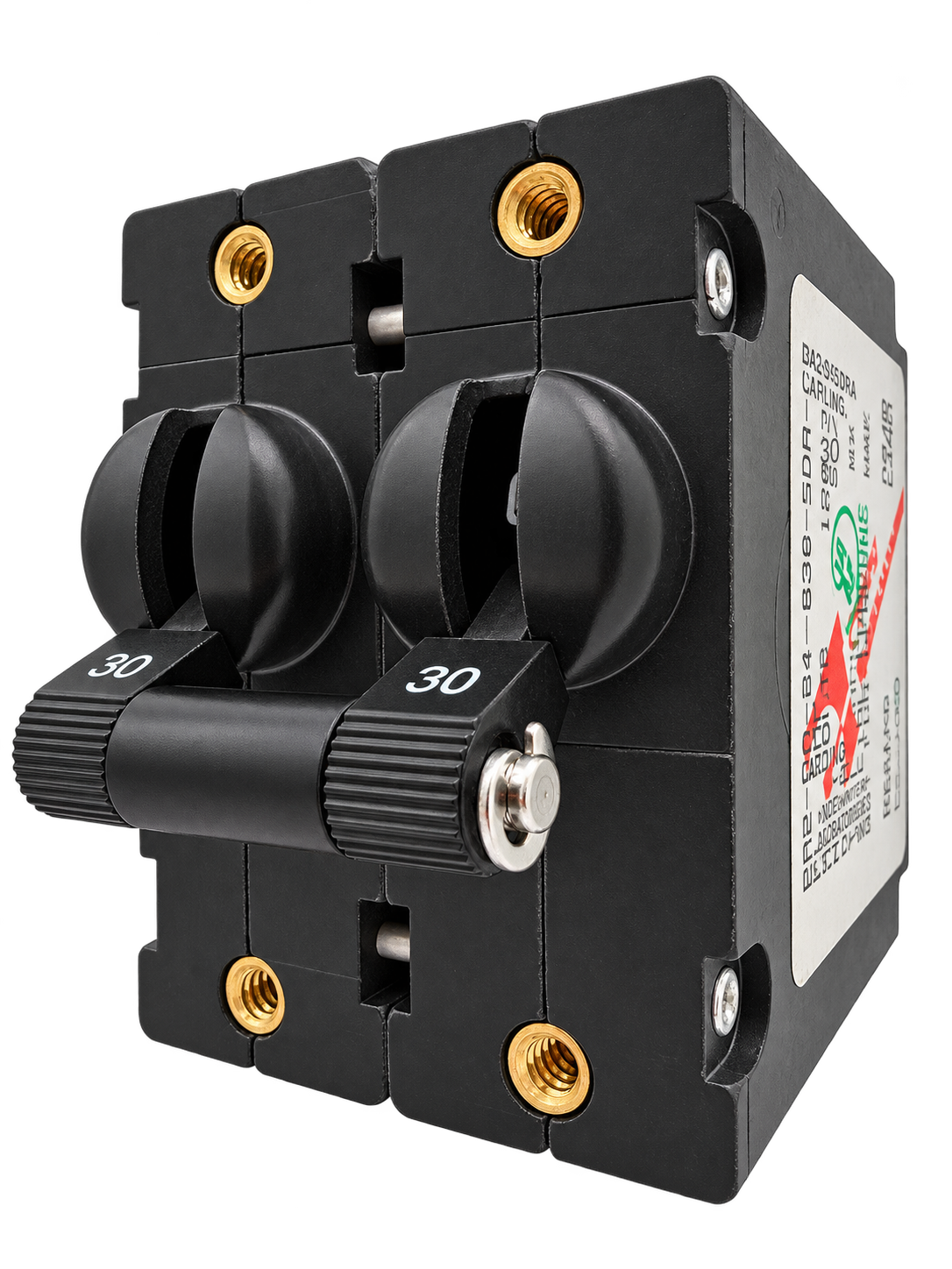 Carling B-Series 30A Double pole UL 489 Circuit Breaker