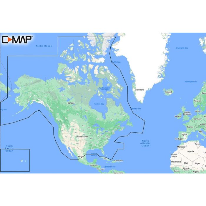 C-MAP DISCOVER North America — M-NA-Y200-MS