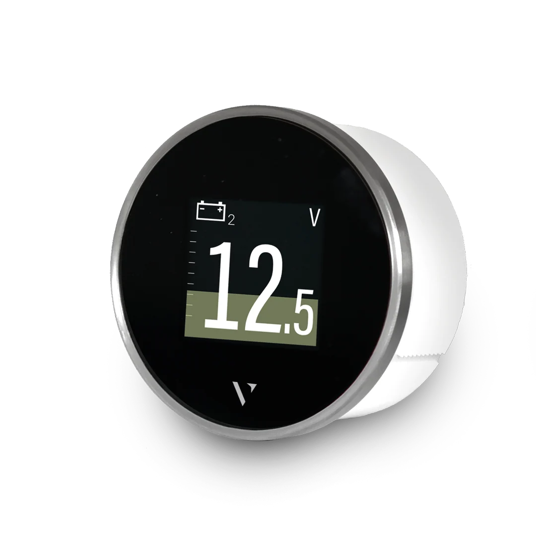 Veratron VMH Flex NMEA 2000 round multifunction marine display