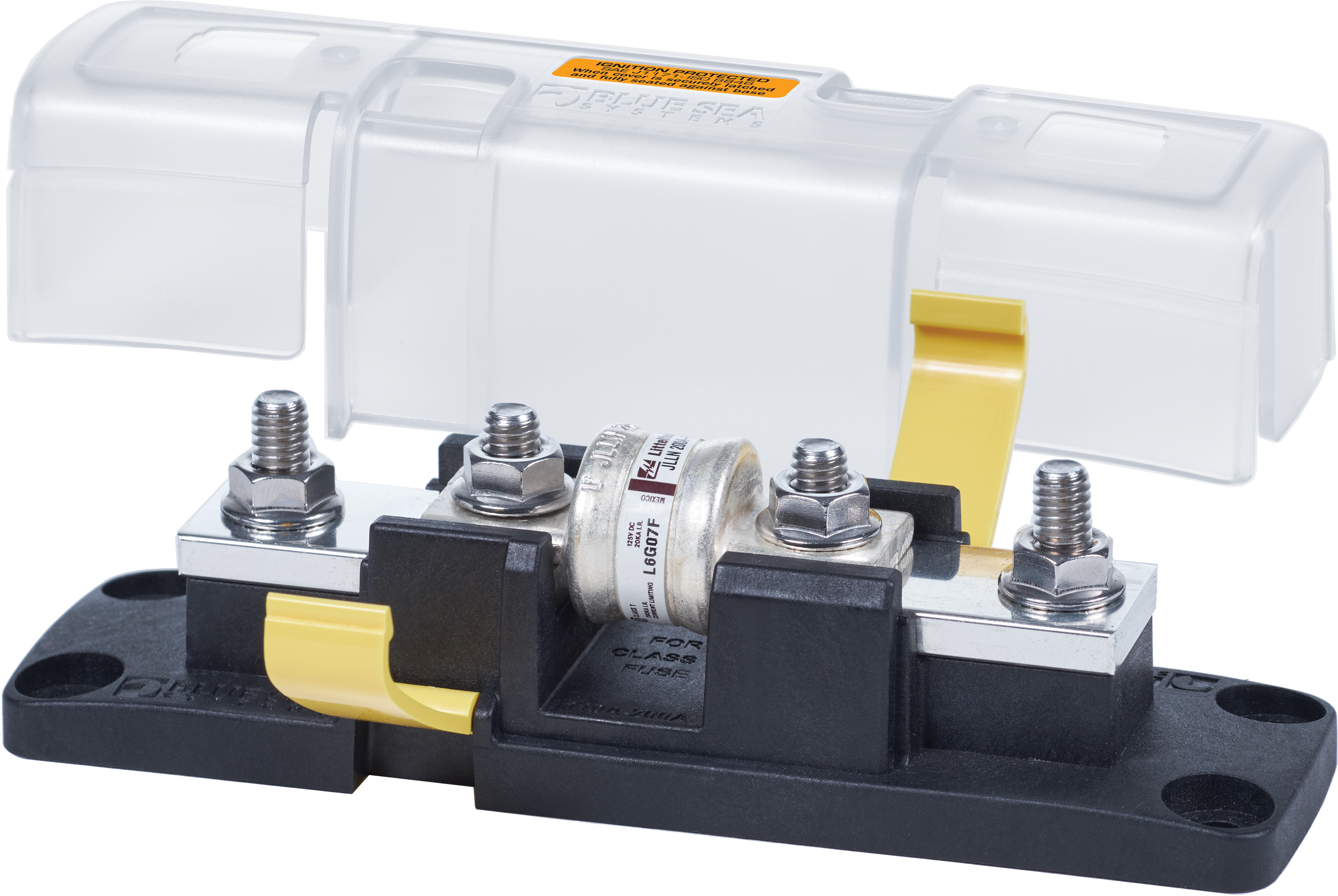 Blue Sea Systems Class T Fuse Block Ignition Protected 110-200A