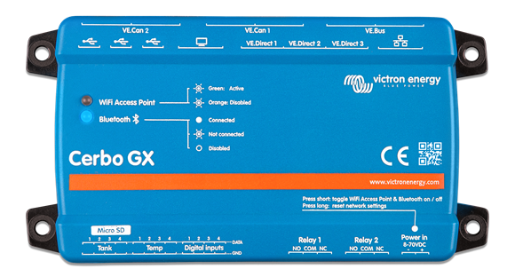 Victron Cerbo GX MK2 with Dual Function Isolated Can + 3x USB