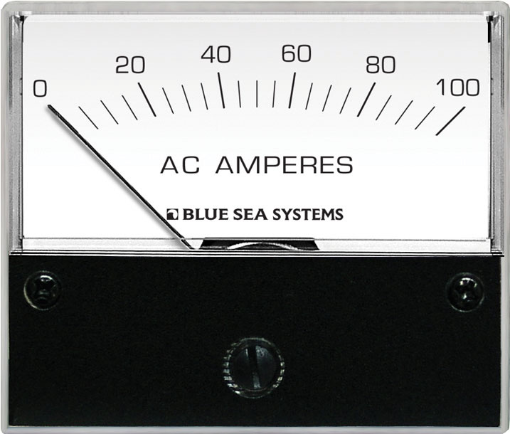 Blue Sea Systems AC Analog Ammeter 0-100A with Coil