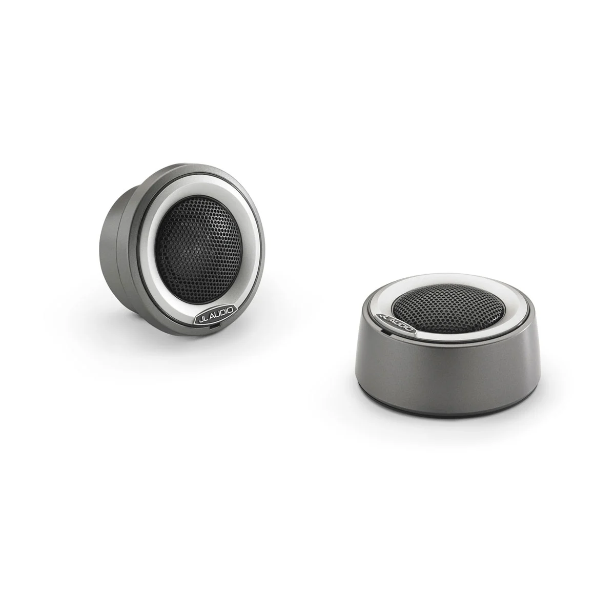 JL Audio M6 Marine Component Tweeter, 1" with Gray Mounting Cups and Titanium Trim Ring (M6-100CT-C/S-GmTi)