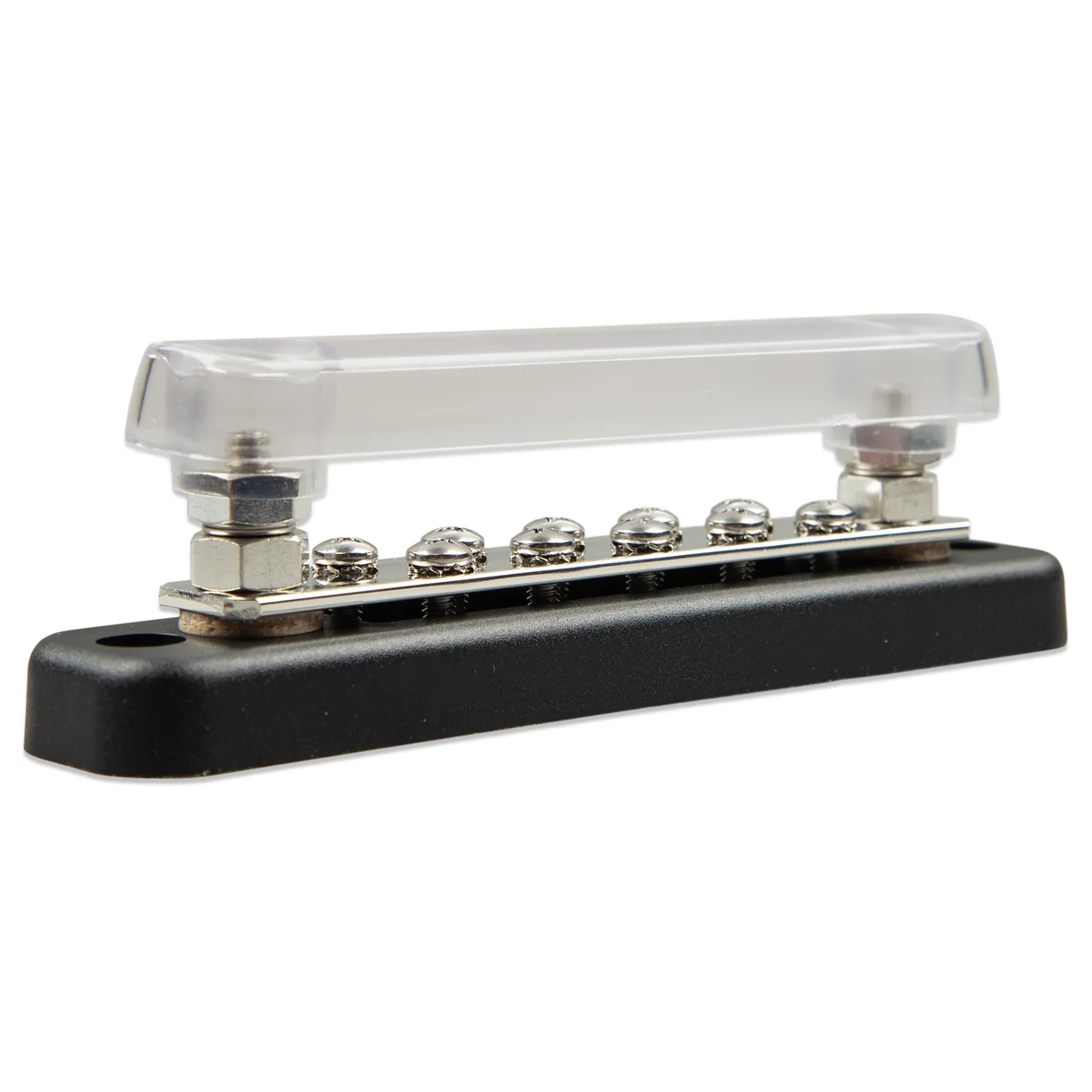 Victron Busbar 150 A 2P with 10 screws and clear cover