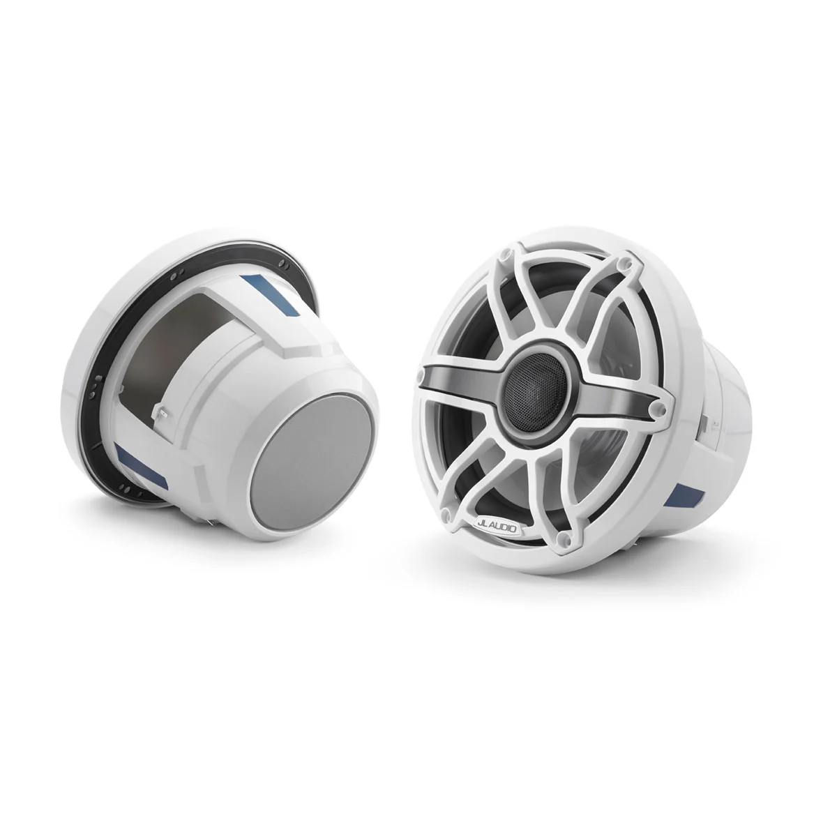 JL Audio M6 Marine Speakers, 8.8" with White Sport Grille (M6-880X-S-GwGw)