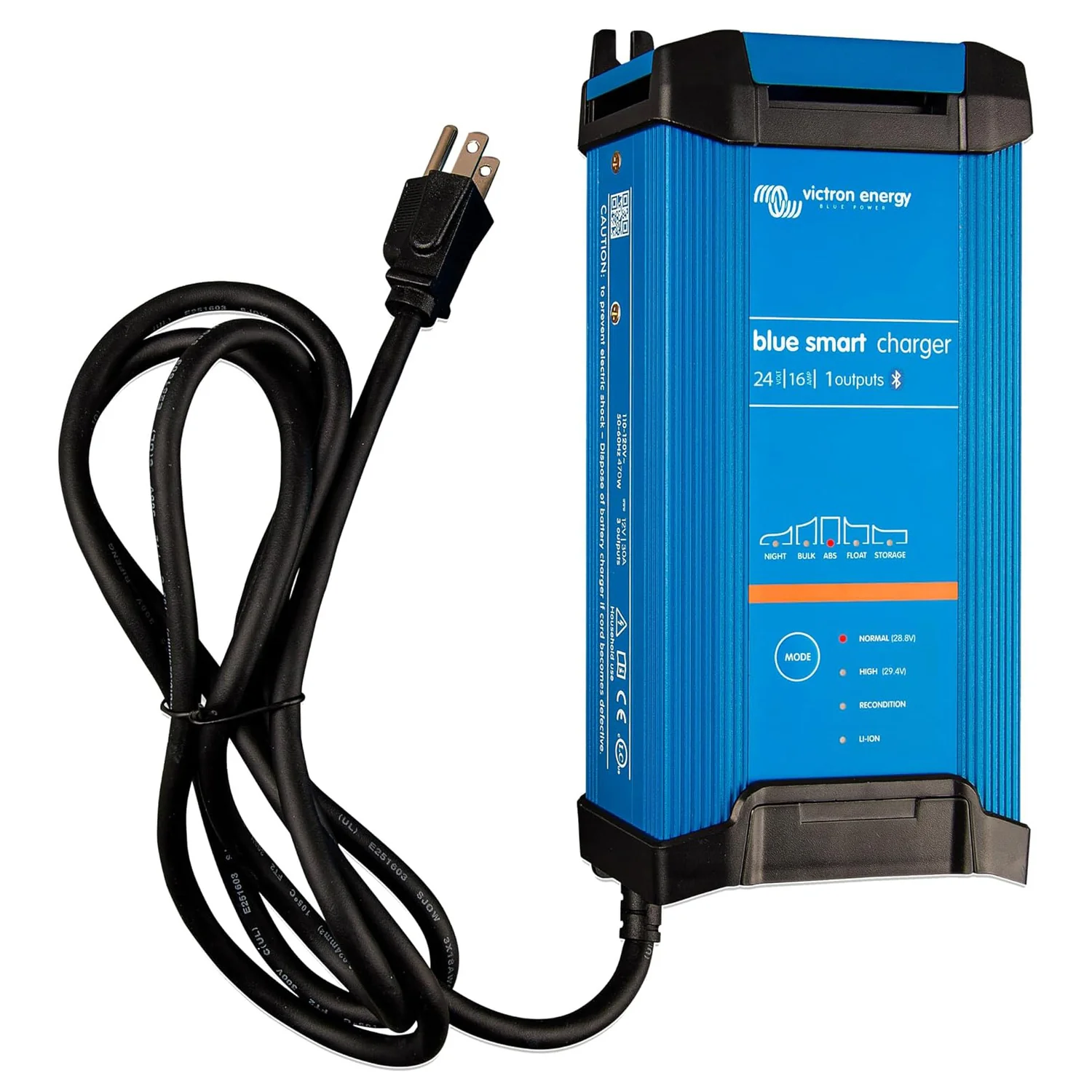 Victron Blue Smart IP22 Charger 24/16(1) 120V NEMA 5-15