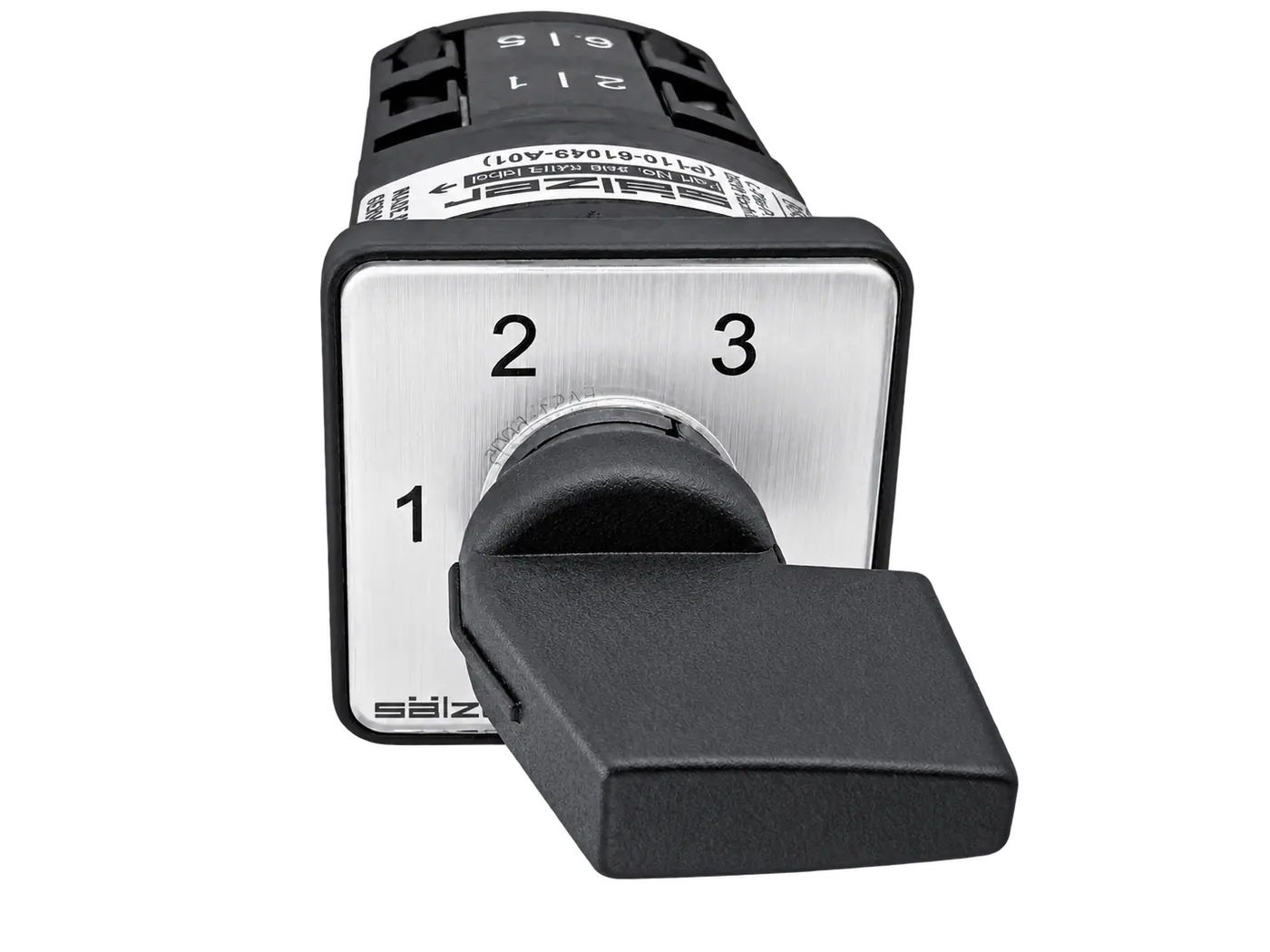 S-P110-61049-003M1 Rotary Switch - 1-Pole 10A 3-Position