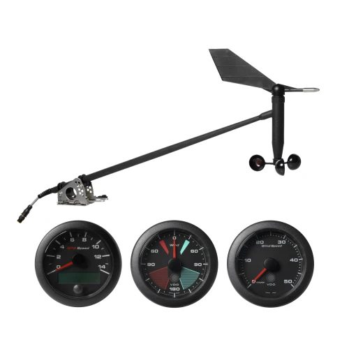 Veratron Sailing Kit with OceanLink GPS speedometer, NMEA 2000 wind sensor, wind angle gauge and wind speed gauge