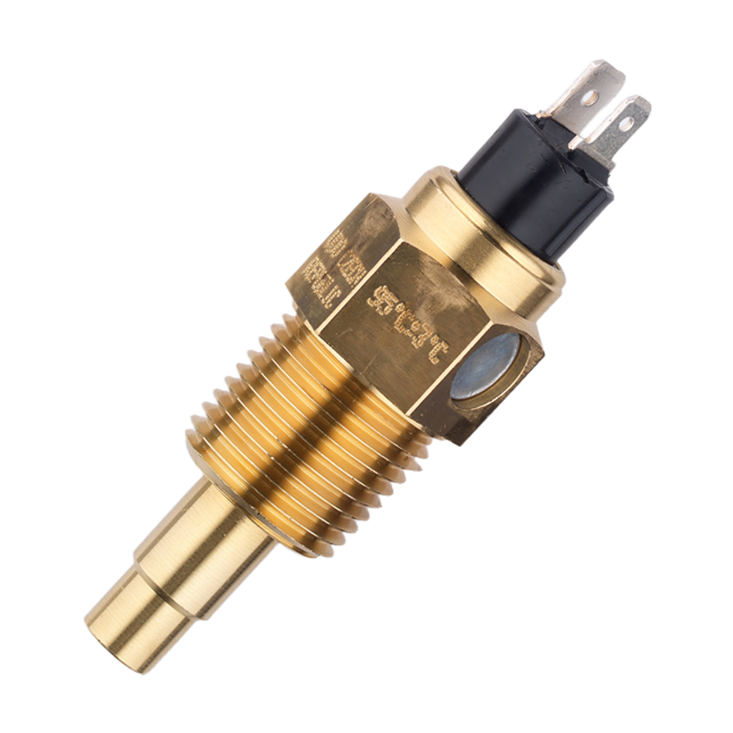 VDO 250°F Temperature Sender with 205°F Warning – 1/2-14 NPTF – 323-098