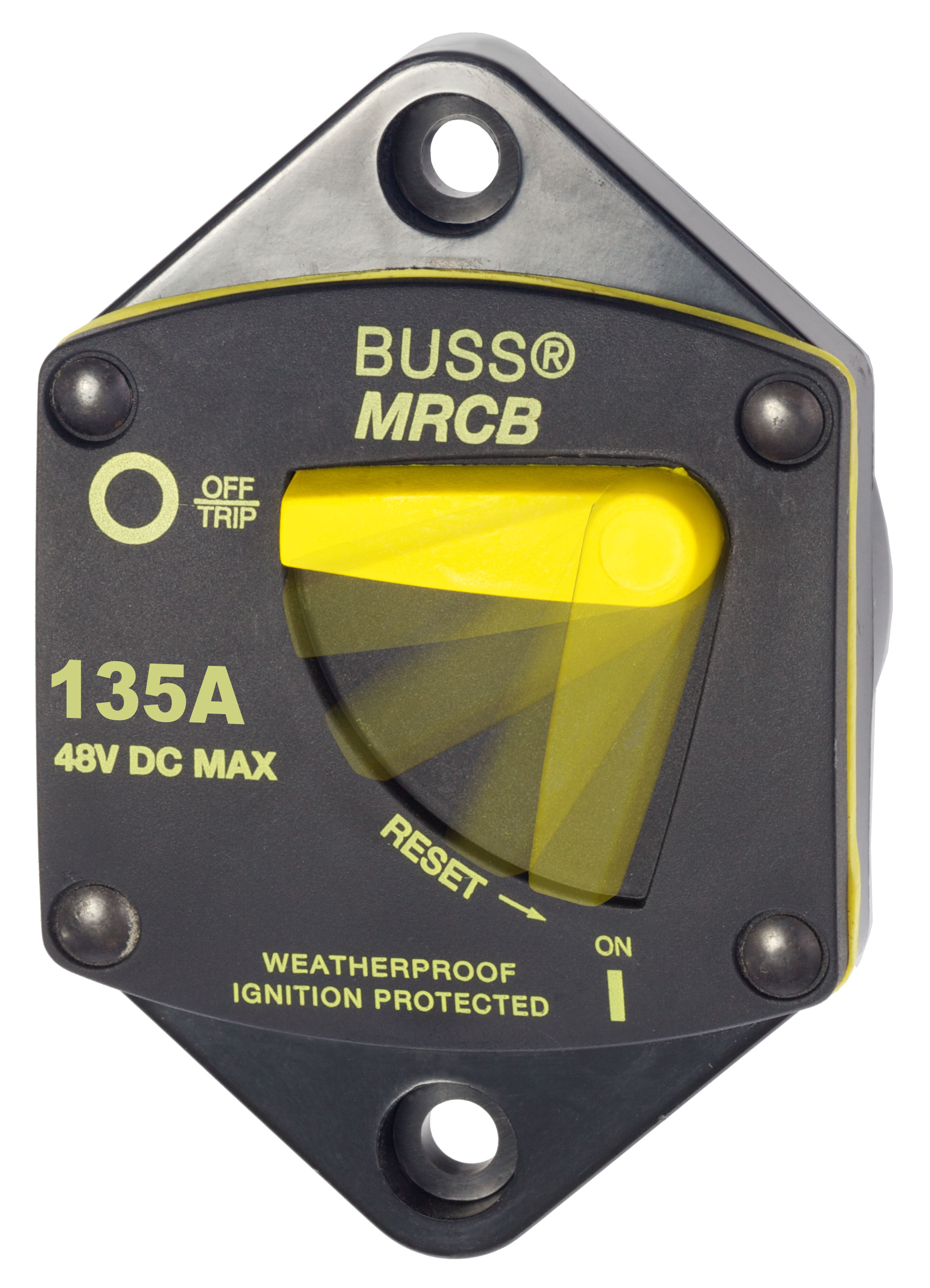 Blue Sea Systems 187-Series Circuit Breaker - Panel Mount 135A