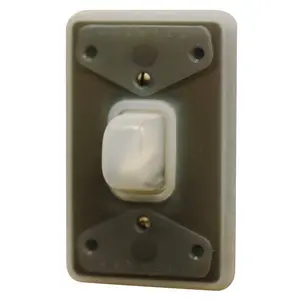 Hubbell HBL1795 weatherproof cover in clear