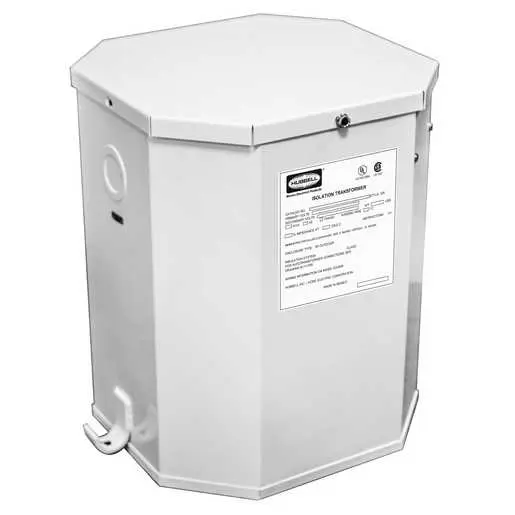 Hubbell HBL100AITW marine isolation transformer