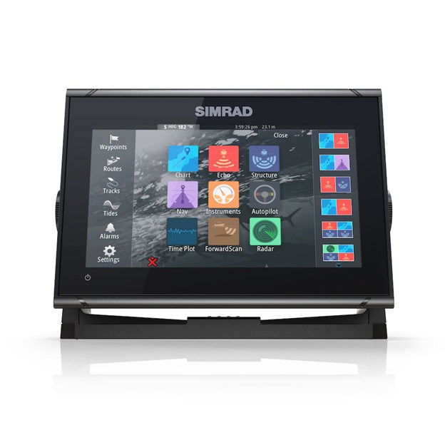 Simrad GO9 XSE with C-MAP DISCOVER, No Transducer — 000-13210-002