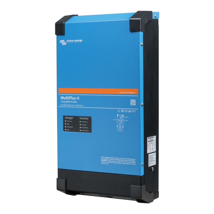 Victron MultiPlus-II 12/3000 120-50 120 V UL 458 inverter product view