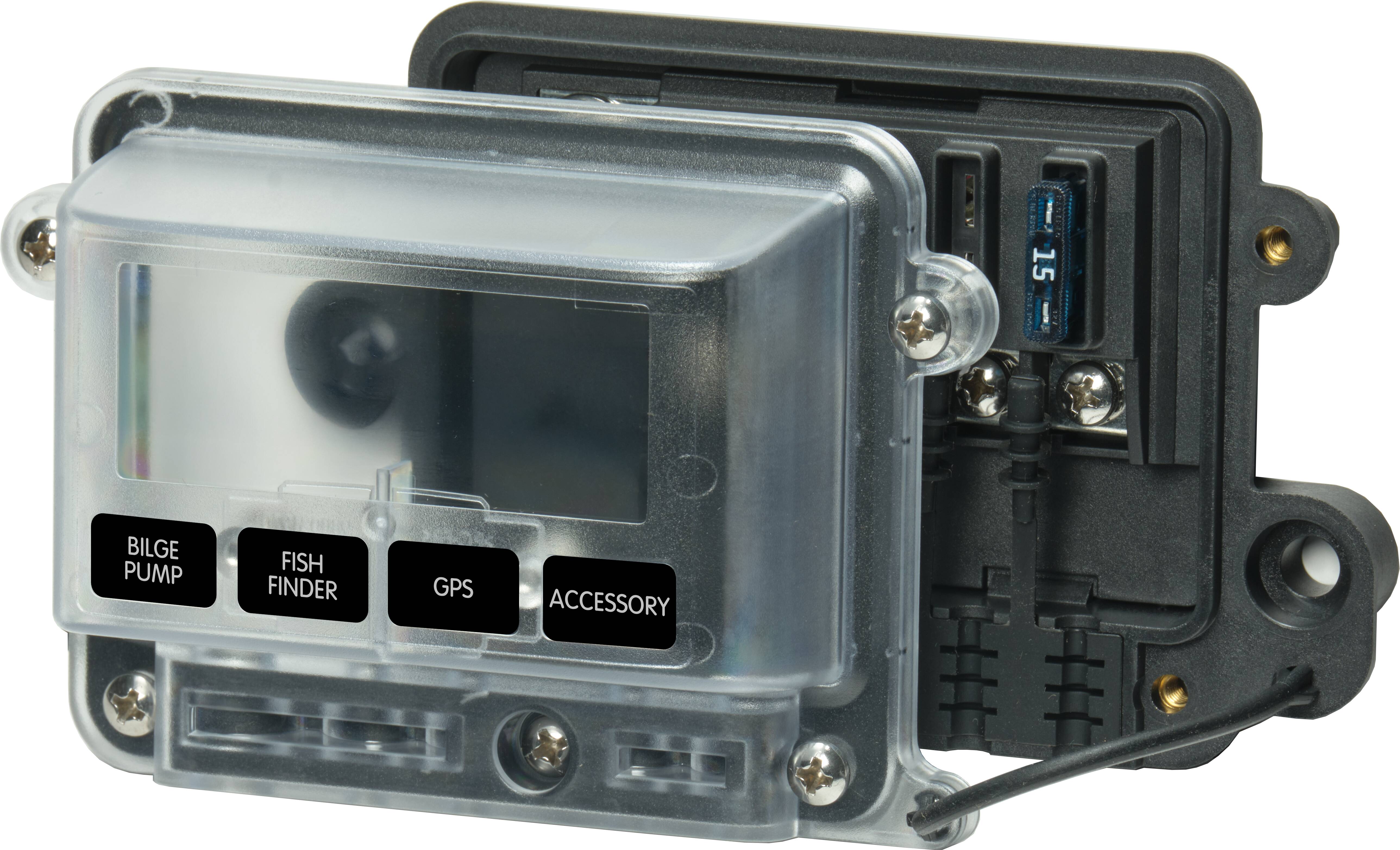 Blue Sea Systems ST-Blade Water-Resistant Fuse Block
