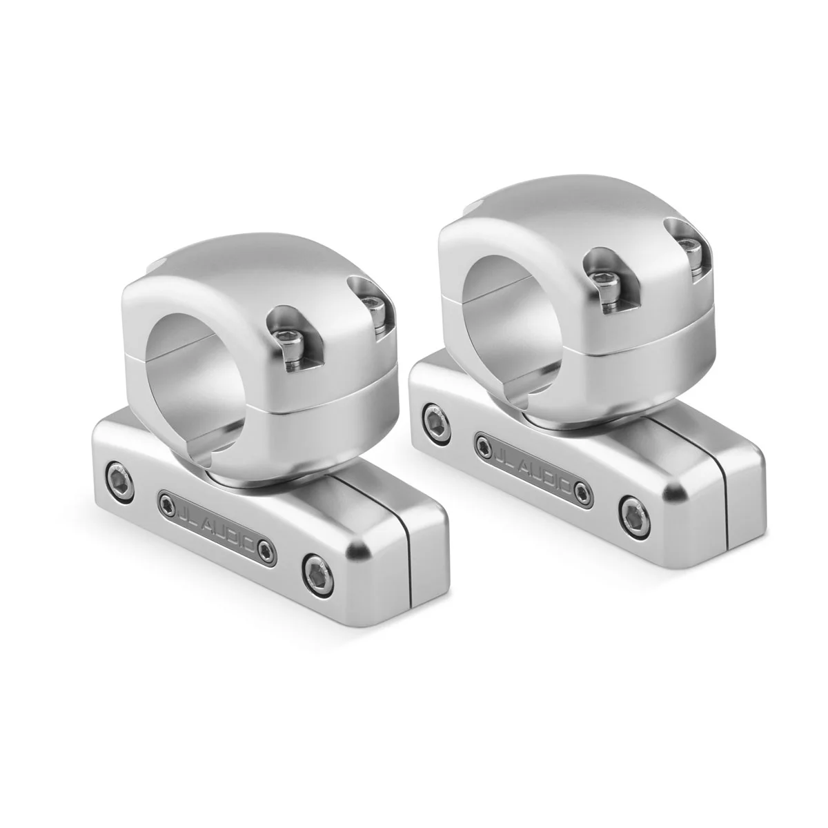 JL Audio Mount Fixture for Enclosed Tower Speaker, Swivel Pipe Mounting, 1.66" (M-SWMCPv3-1.660)