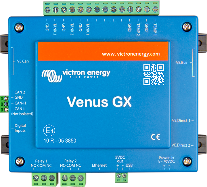 Victron Venus GX Control without Display