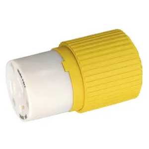 Hubbell HBL328DCC marine replacement component in yellow