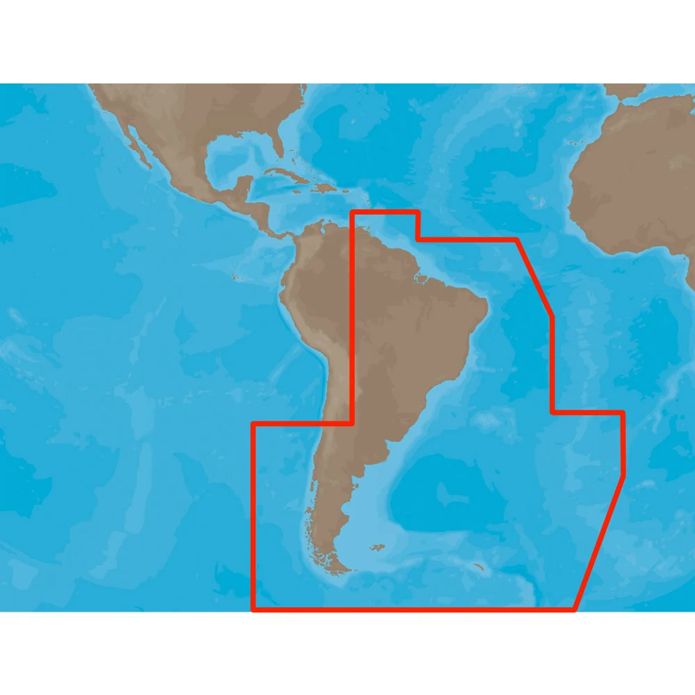 C-MAP MAX Gulf of Paria to Cape Horn — M-SA-M501-MS