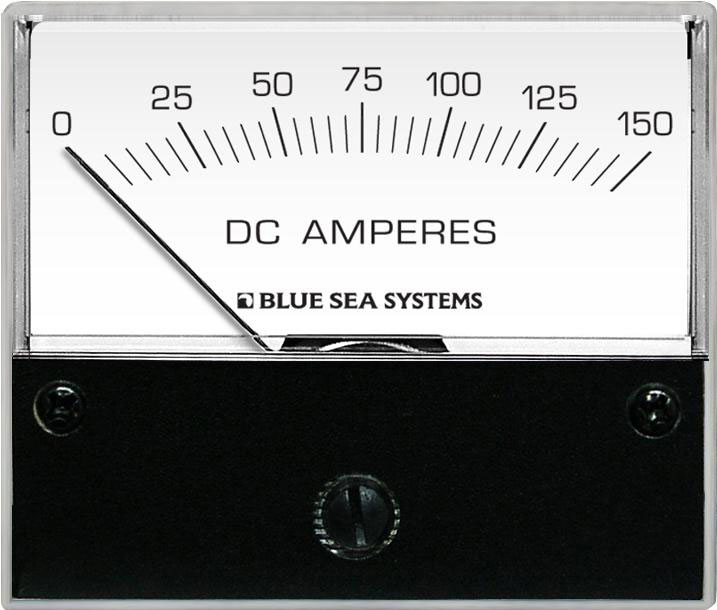 Blue Sea Systems DC Analog Ammeter - 0 to 150A with Shunt