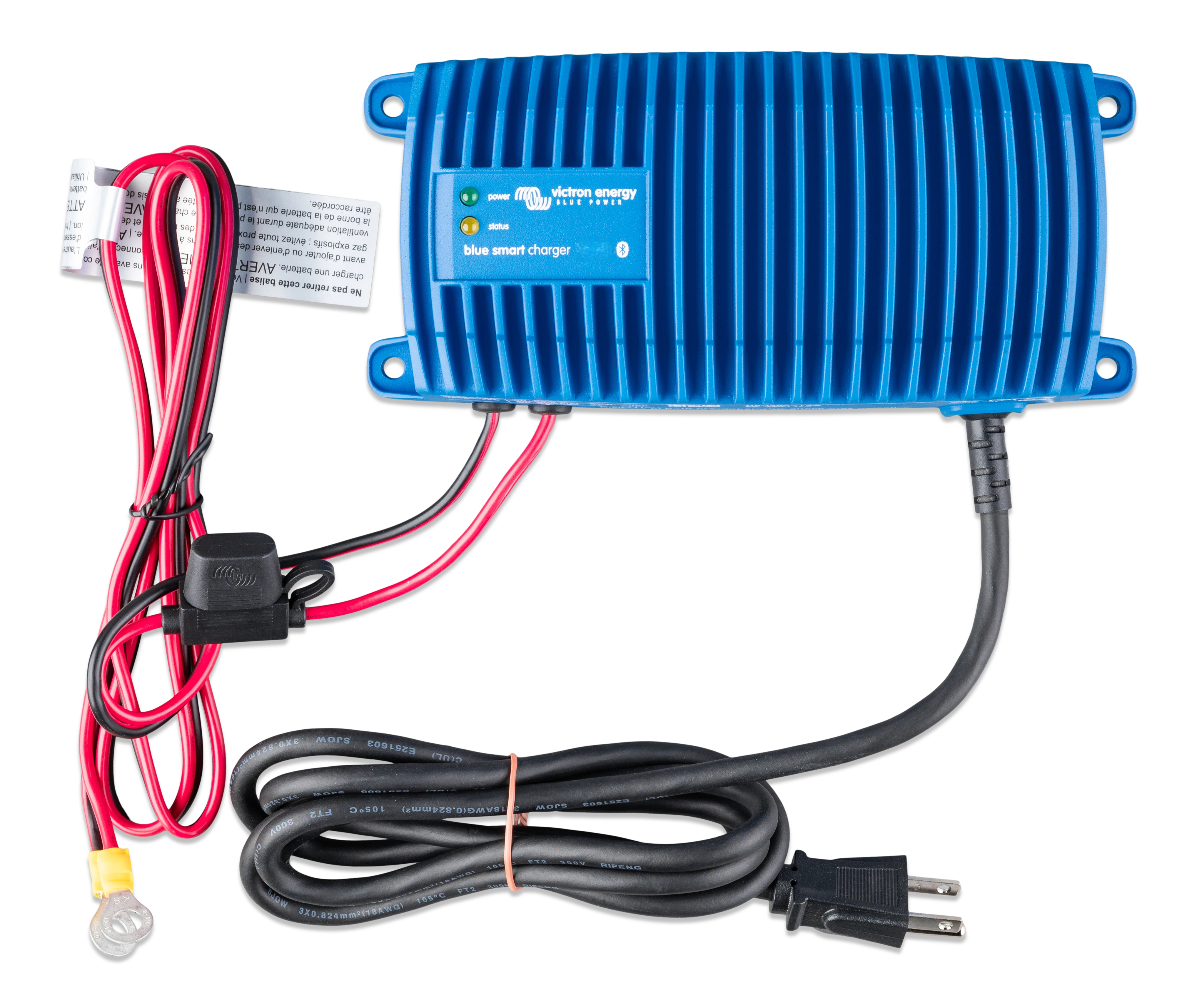 Victron Blue Smart IP67 Charger 12 V 13 A - 1 Output, 120 V NEMA 5-15P