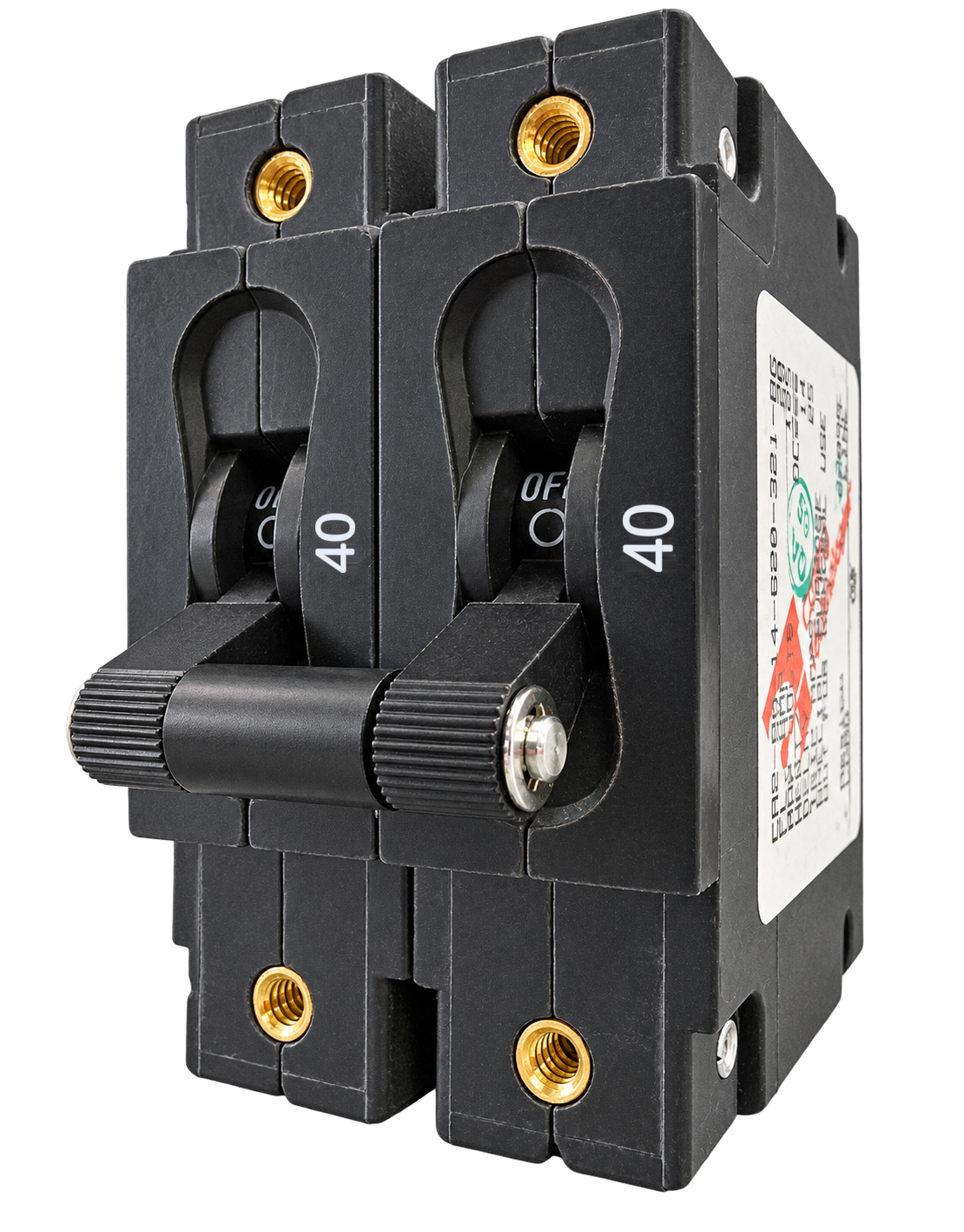 Carling C-Series CA2 40A 120/240V AC 2-Pole UL 489 Circuit Breaker
